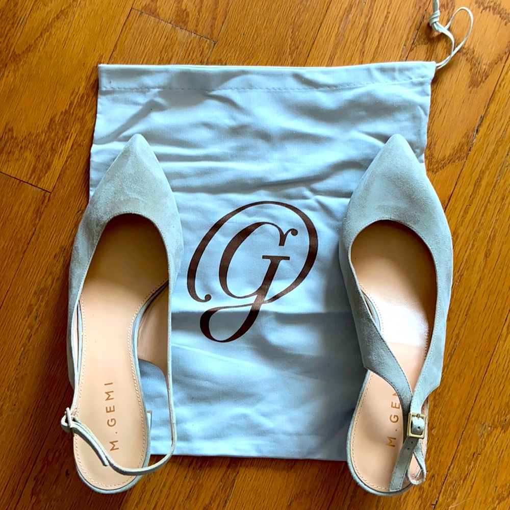 Never worn MGemi Suede Shoes